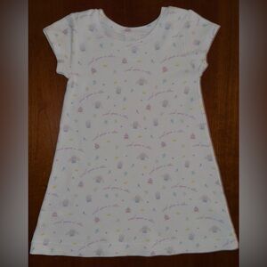 Lullaby Set • Dress • White/Lavender • 3T